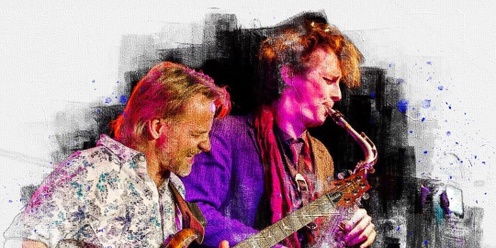 TOM WATERS (UK) & GEOFF ACHISON (Aus) - BRUSH WITH THE BLUES