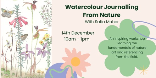 Watercolour Journalling from Nature 