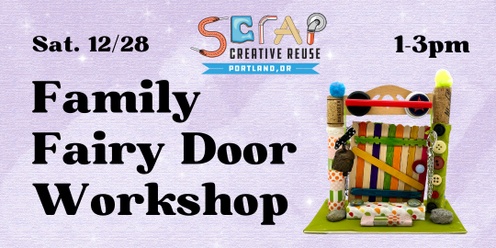 Family Fairy Door Workshop! 🧚🍄🚪