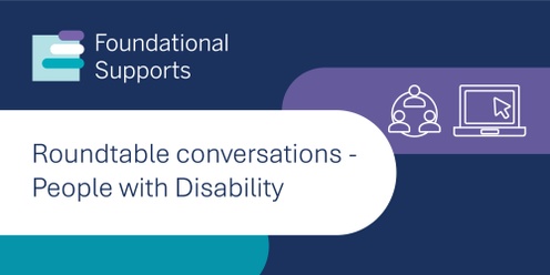 Roundtable conversation - People with disability (Parramatta/Burramatugal)