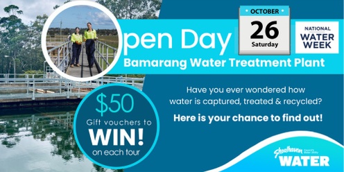 Bamarang Water Treatment Plant Open Day 2024