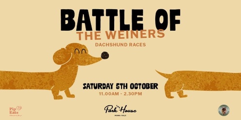 Dachshund Races with PipEats @ Mona Vale!