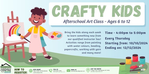 Crafty Kids - Term 4