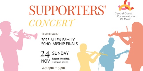 Supporters' Concert featuring Allen Family Scholarship Finals