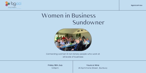 Women in Business Sundowner
