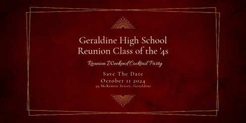 GHS Reunion 2024