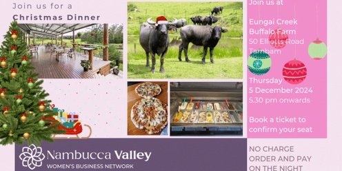 DECEMBER 2024 NAMBUCCA VALLEY WOMEN'S BUSINESS NETWORK CHRISTMAS DINNER