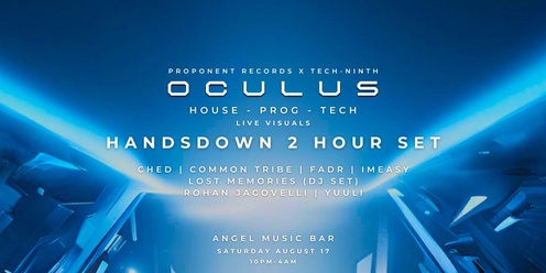 OCULUS: tech-ninth x Proponent Records