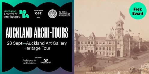 Auckland Archi-tours - Auckland Art Gallery Heritage Tour