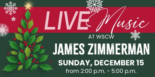 James Zimmerman Live at WSCW December 15