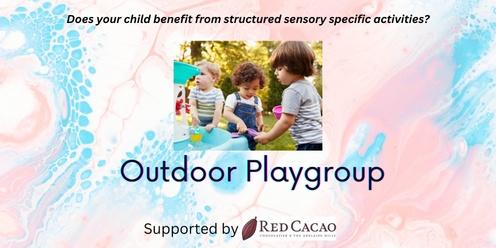Term 2 Outdoor Sensory Based Playgroup