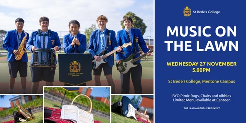 Music on the Lawn Wednesday 27 November