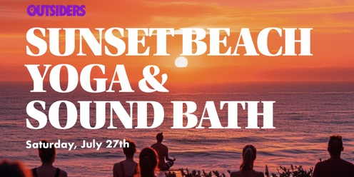 Sunset Beach Sound Bath & Yoga