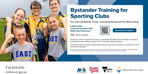 RED Consulting - Bystander Training for Mildura Sporting Clubs