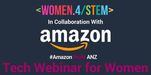 Free Webinar - Amazon WoW - Tech Webinar for Women