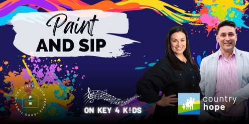 On Key 4 Kids PAINT AND SIP