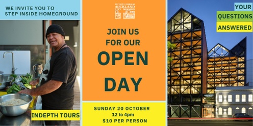 HomeGround Open Day October 2024