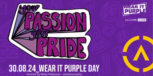 Wear it Purple Day | Allambi Care