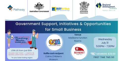 TM July 31 Govt Support Initiatives Opportunitites