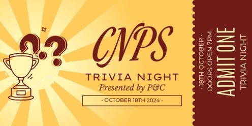 Chipping Norton Public School Trivia Night