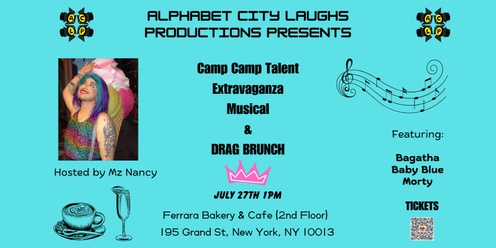 Drag Brunch & Musical Comedy: Camp Camp Talent Extravaganza 