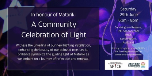 Matariki - A community celebration of light