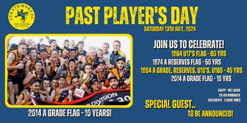 Strathmore Past Players Day 2024