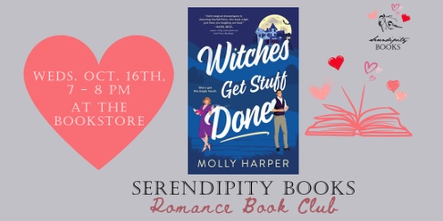 Serendipity Books Romance Book Club - October 2024