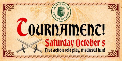 Tournament! Live action role play, medieval fun!