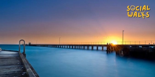 Melbourne Social Walks - Mordialloc Pier and Kingston Baytrail Sunrise Walk - Easy 5km 