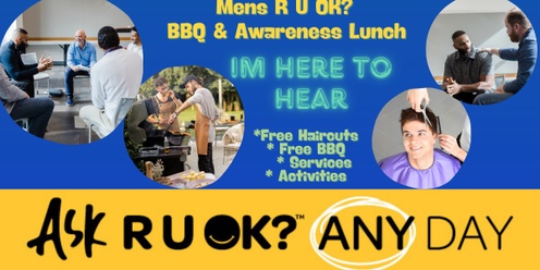 Men's R U OK? BBQ & Awareness Lunch 