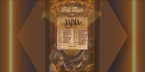 Yaima Live in Chicago 2 Night Immersion (Fall Tour '24)