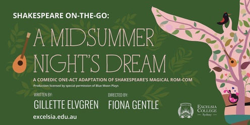 Shakespeare-On-The-Go: A Midsummer Night's Dream