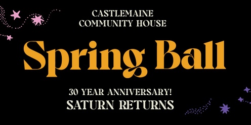 Castlemaine Community House Spring Ball