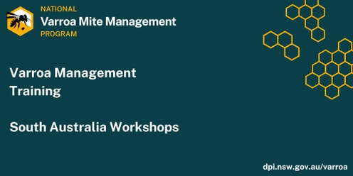 Adelaide - Varroa Management Training Workshop