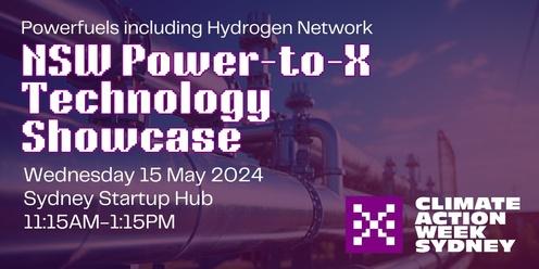 NSW Power-to-X Technology Showcase - Powerfuels Including Hydrogen Network