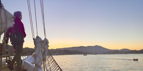 Sunset Sail on brigantine Matthew Turner 5/2/25