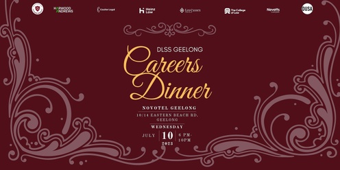 Annual Careers Dinner - hosted by the Deakin Law Students' Society Geelong