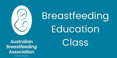 Breastfeeding Education Class - Geelong 10 August 2024