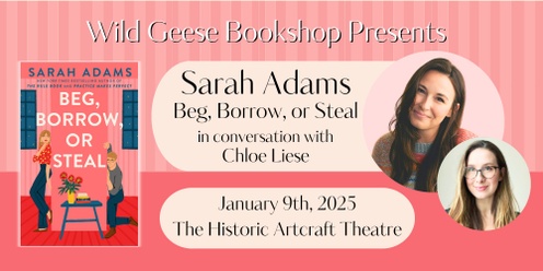 Sarah Adams at The Historic Artcraft Theatre