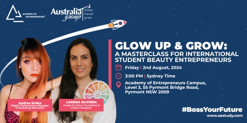 Glow Up & Grow: A Masterclass for International Student Beauty Entrepreneurs
