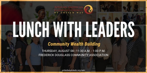Lunch with Leaders: Community Wealth Building