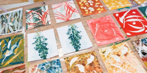 Explore Gelli printing with Squid Ink Press