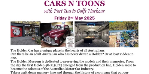 Cars n Toons Day Tour