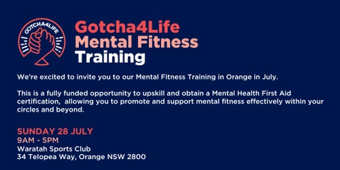 Mental Fitness Training - Orange