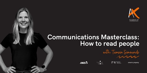 Communications Masterclass: How to read people