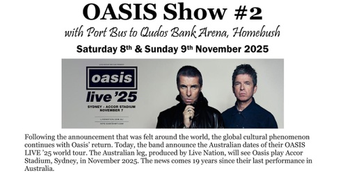 Oasis Show #2