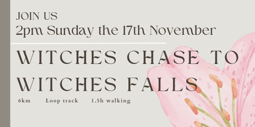 Witches Chase to Witches Falls - 17th of November 