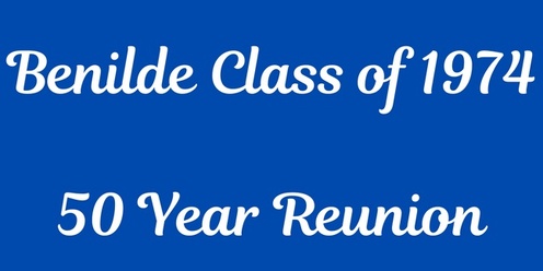 Benilde Class of 1974 50 Year Reunion