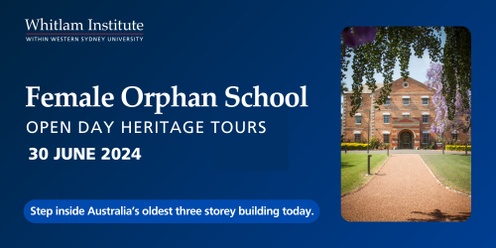 Open Day Tours | Female Orphan School
